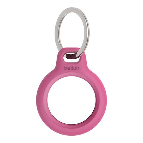 Belkin pouzdro Secure Holder with Key Ring pro AirTag - Pink