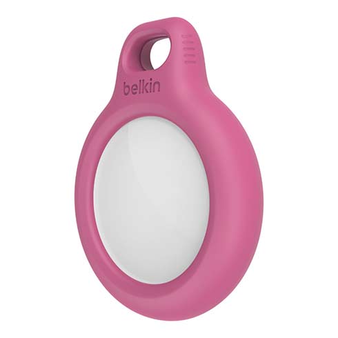 Belkin pouzdro Secure Holder with Key Ring pro AirTag - Pink