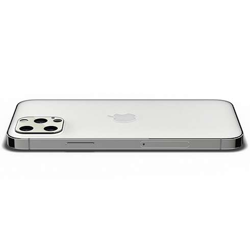Spigen Optik Lens Protector pre iPhone 12 Pro Max - Silver