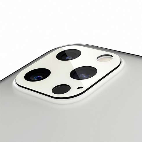 Spigen Optik Lens Protector pre iPhone 12 Pro Max - Silver