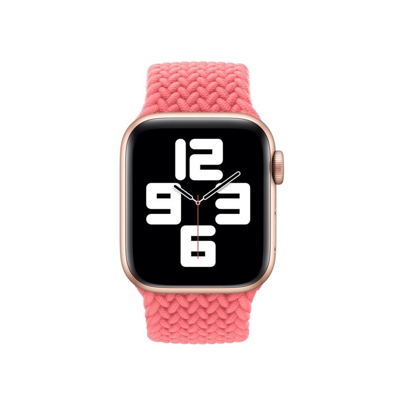 Innocent Braided Solo Loop Apple Watch Band 42/44mm Pink - L(172mm)
