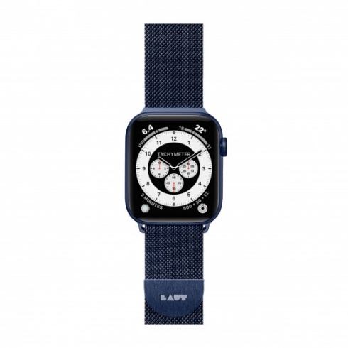 LAUT řemínek Steel Loop pro Apple Watch 38/40/41mm - Navy Blue