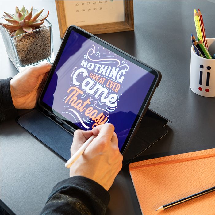 Aiino - Elite cover iPad Air 10,5", Pro 10,5" and iPad 10,2" (2019-2021) - blue