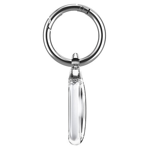 Spigen kryt Ultra Hybrid pre AirTag - Crystal Clear