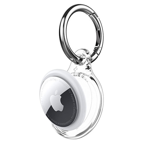 Spigen kryt Ultra Hybrid pre AirTag - Crystal Clear