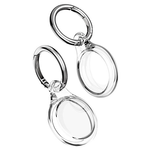 Spigen kryt Ultra Hybrid pre AirTag - Crystal Clear