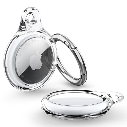 Spigen kryt Ultra Hybrid pre AirTag - Crystal Clear