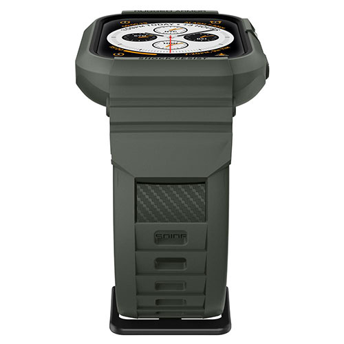 Spigen kryt Rugged Armor Pro pre Apple Watch 4/5/6/7/8/SE 44/45mm - Military Green