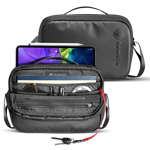 TomToc taška Urban Commute Crossbody pre iPad Pro 11"/Air 10.9" - Black