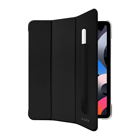 LAUT puzdro Huex Folio Case with Pencil Holder pre iPad Air 11" M1/M2/M3 - Black