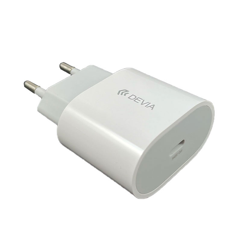 Devia síťová nabíječka Rocket series PD Quick Charger 20W - White