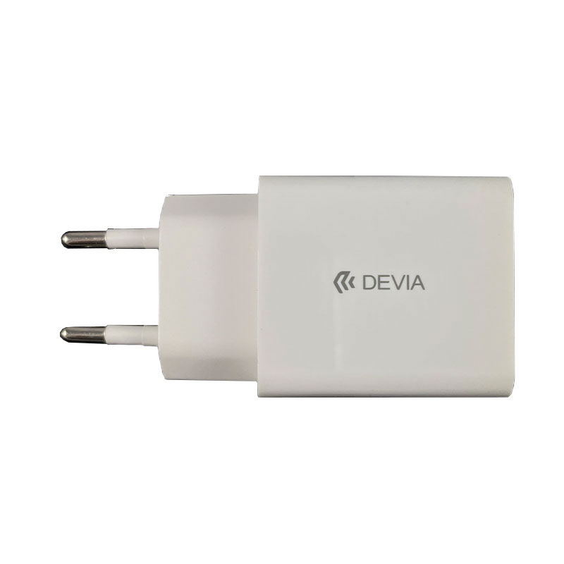 Devia sieťová nabíjačka Smart series PD&QC Quick Charger 20W - White