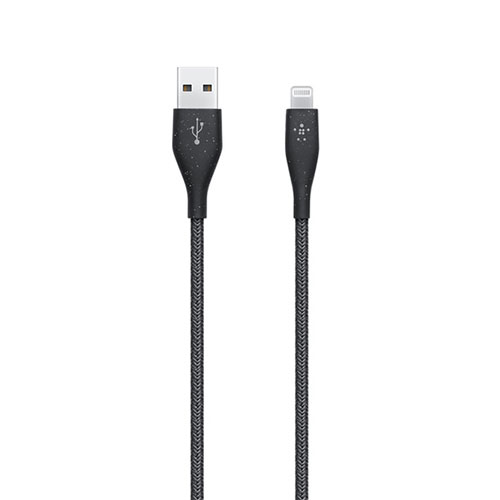 Belkin kábel DuraTek Plus USB to Lightning with Strap 1.2m - Black