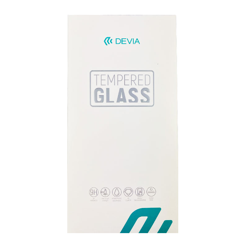 Devia ochranné sklo Star Series Full Screen pre iPhone 13 mini - Black Frame