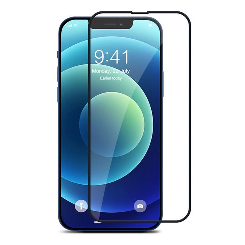 Devia ochranné sklo Star Series Full Screen pre iPhone 13 Pro Max - Black Frame