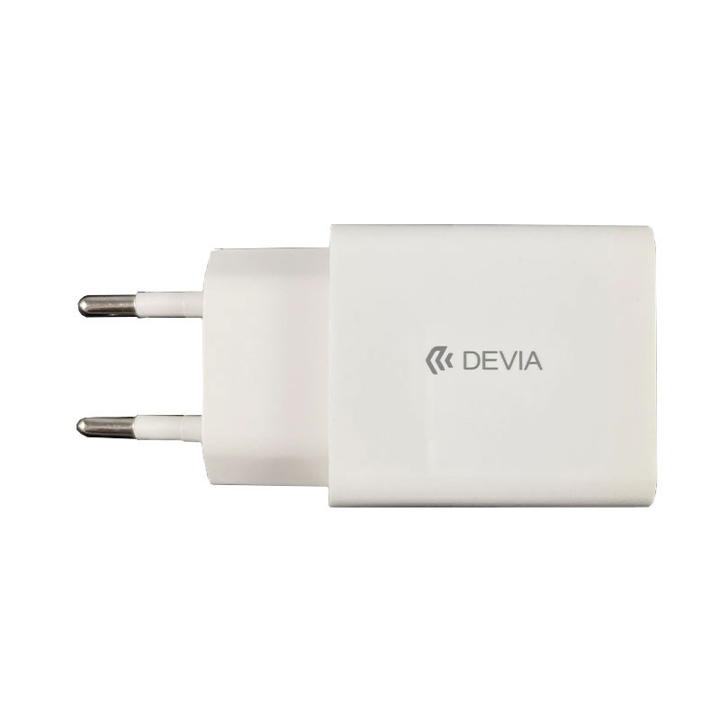Devia síťová nabíječka Smart series PD&QC Quick Charger 30W - White