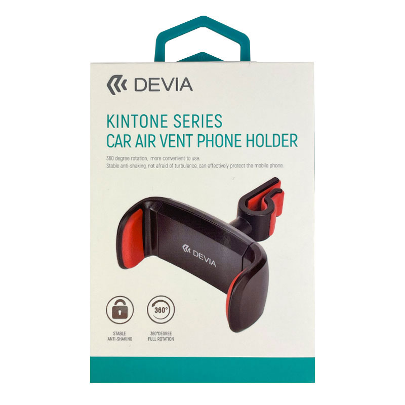 Devia držiak do auta Kintone Series Car Air Vent Holder - Space Black