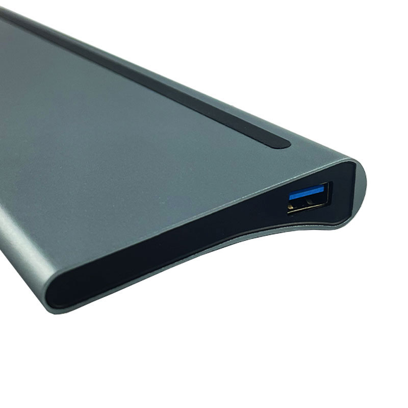 Devia USB-C Hub Leopard řady 11-in-1-Gray