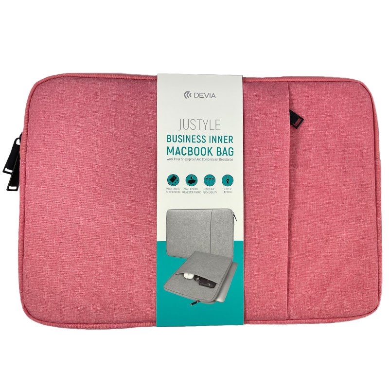 Devia pouzdro Justyle pro Macbook Pro/ Air Retina 13" - Pink