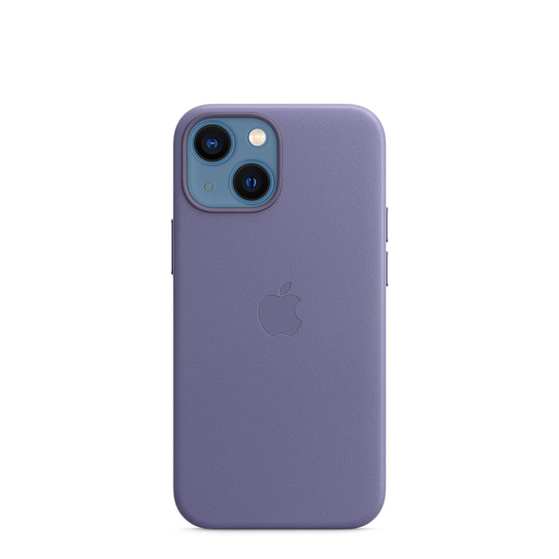 Apple iPhone 13 mini Leather Case with MagSafe - Wisteria