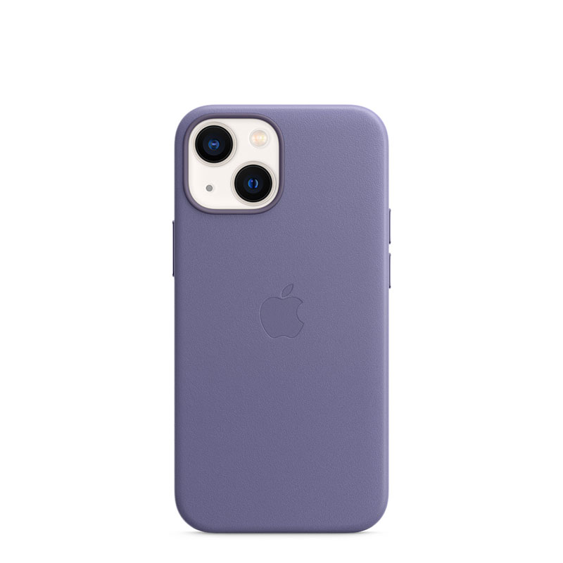 Apple iPhone 13 mini Leather Case with MagSafe - Wisteria