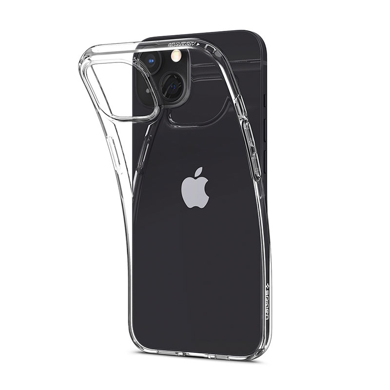 Spigen kryt Crystal Flex pre iPhone 13 - Crystal Clear