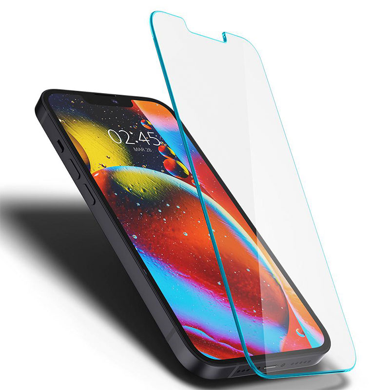 Spigen ochranné sklo GLAS.tR Slim HD pre iPhone 13 mini - Clear