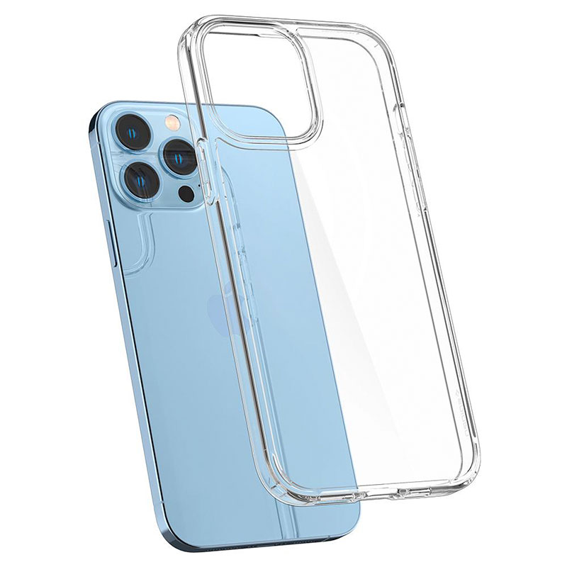 Spigen kryt Ultra Hybrid pre iPhone 13 Pro Max - Crystal Clear