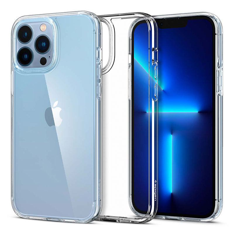 Spigen kryt Ultra Hybrid pre iPhone 13 Pro Max - Crystal Clear