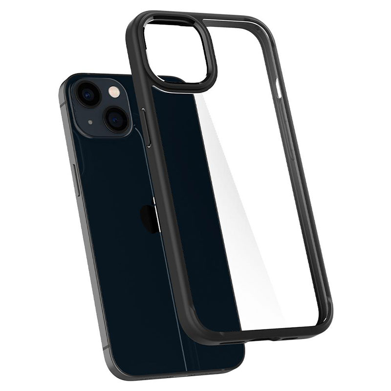 Spigen kryt Ultra Hybrid pre iPhone 13 mini - Matte Black