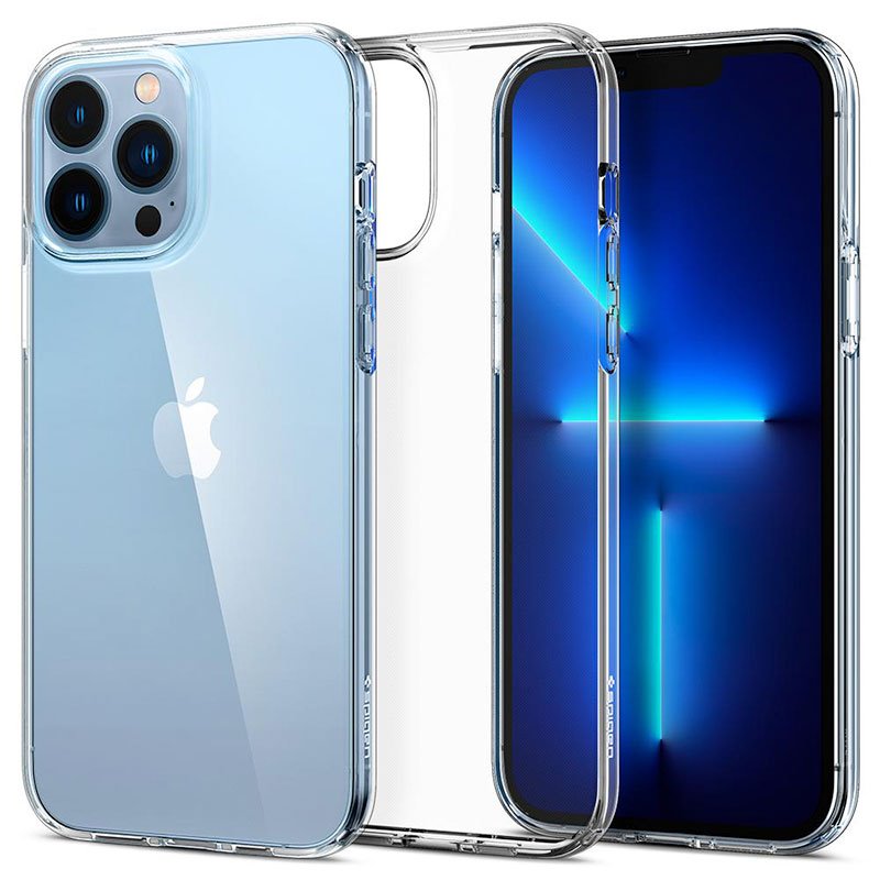 Spigen kryt Liquid Crystal pre iPhone 13 Pro Max - Crystal Clear