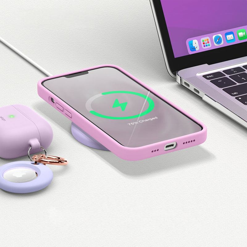 Elago kryt Silicone Case pre iPhone 13 - Hot Pink