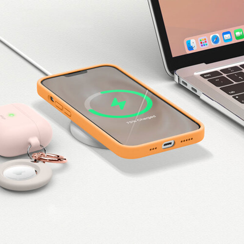 Elago kryt Silicone Case pre iPhone 13 - Orange