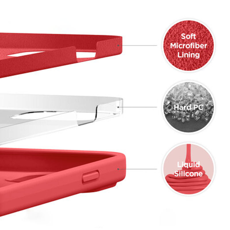 Elago kryt Silicone Case pro iPhone 13 - Red