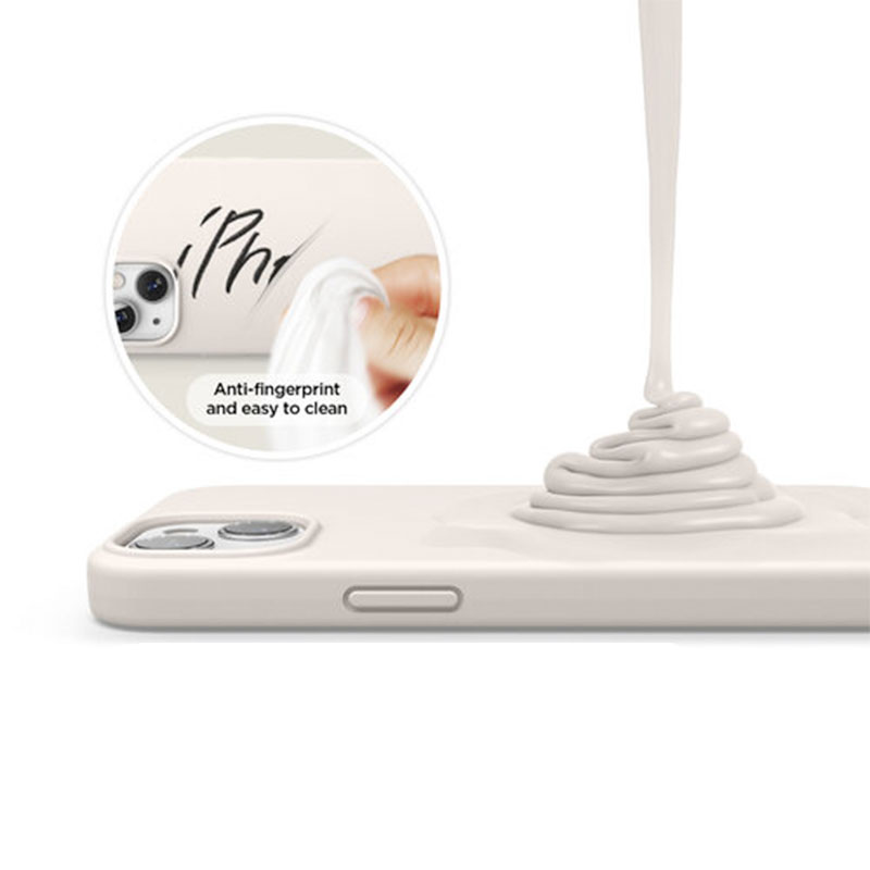 Elago kryt Silicone Case pre iPhone 13 - Stone