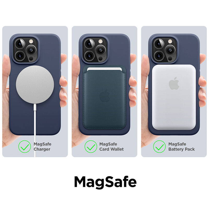 Elago kryt Silicone Case Magsafe pre iPhone 13 Pro - Jean Indigo