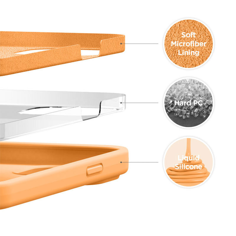 Elago kryt Silicone Case pre iPhone 13 Pro - Orange