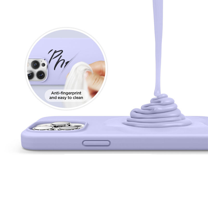 Elago kryt Silicone Case pre iPhone 13 Pro - Purple