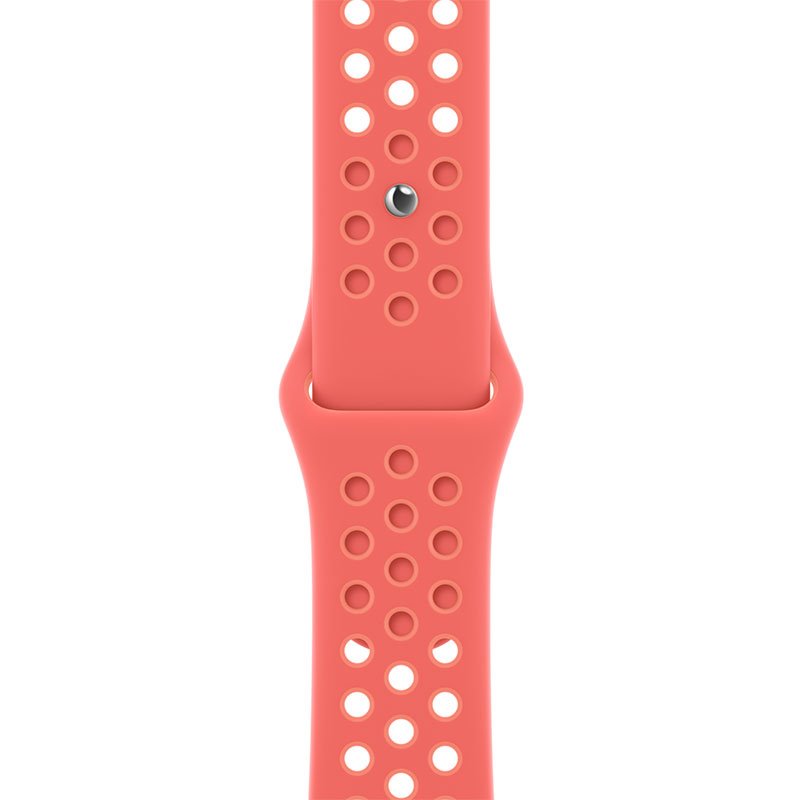 Apple Watch 45mm Magic Ember/Crimson Bliss Nike Sport Band - Regular