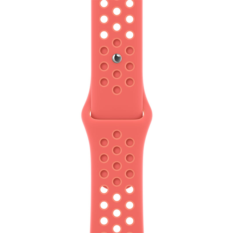 Apple Watch 45mm Magic Ember/Crimson Bliss Nike Sport Band - Regular