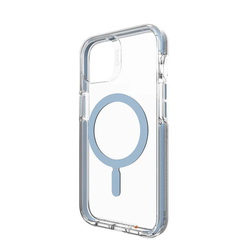 GEAR4 kryt Santa Cruz Snap D30 Magsafe pre iPhone 13 - Light Blue