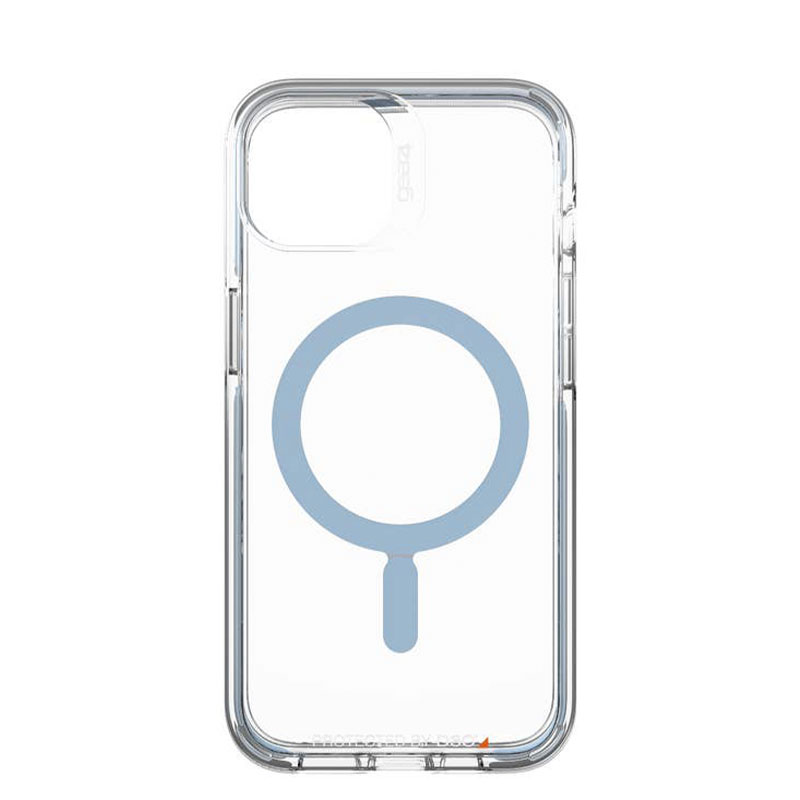 GEAR4 kryt Santa Cruz Snap D30 Magsafe pre iPhone 13 - Light Blue