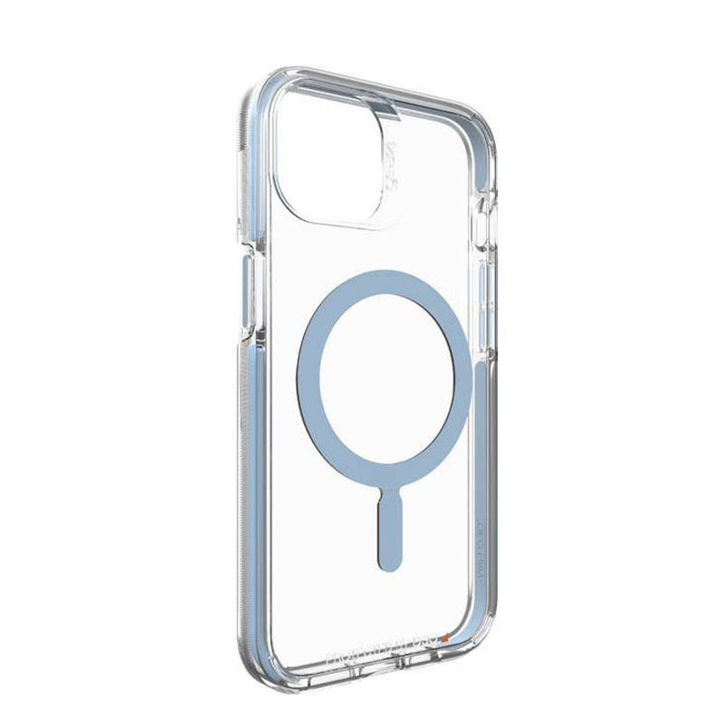 GEAR4 kryt Santa Cruz Snap D30 Magsafe pre iPhone 13 - Light Blue