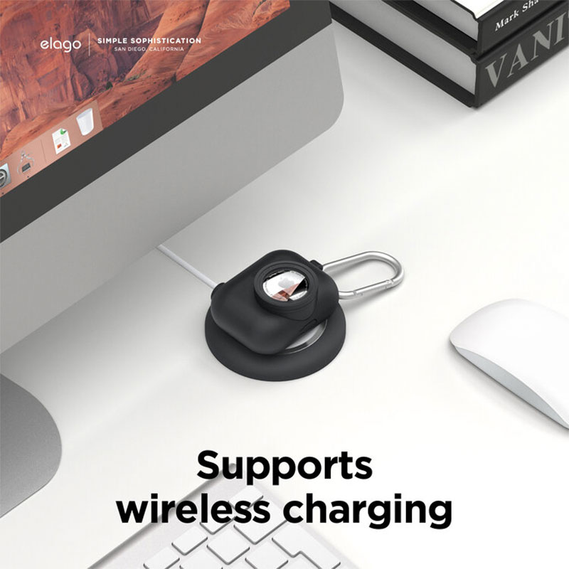 Elago puzdro Snapshot Case pre Airpods Pro/Airtag - Black
