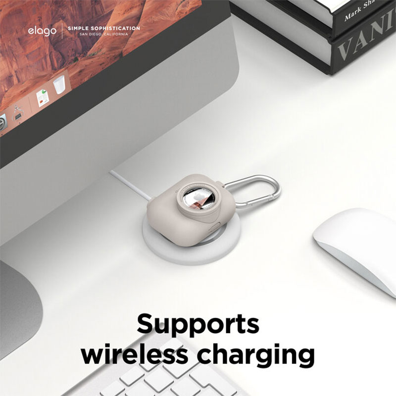 Elago puzdro Snapshot Case pre Airpods Pro/Airtag - Stone