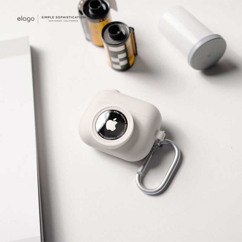 Elago puzdro Snapshot Case pre Airpods Pro/Airtag - Stone