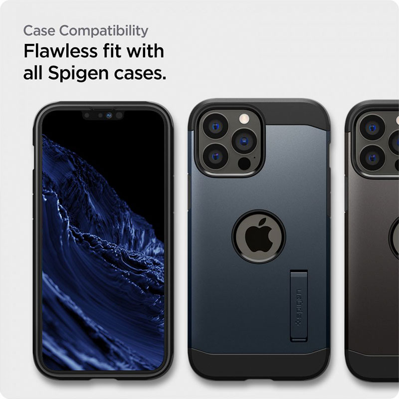 Spigen ochranné sklo Glas.tR AlignMaster pre iPhone 14 Plus/|13 Pro Max 2 ks - Black Frame