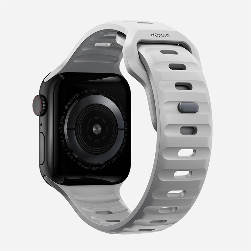 Nomad remienok Sport Strap pre Apple Watch 44-49mm - Lunar Gray