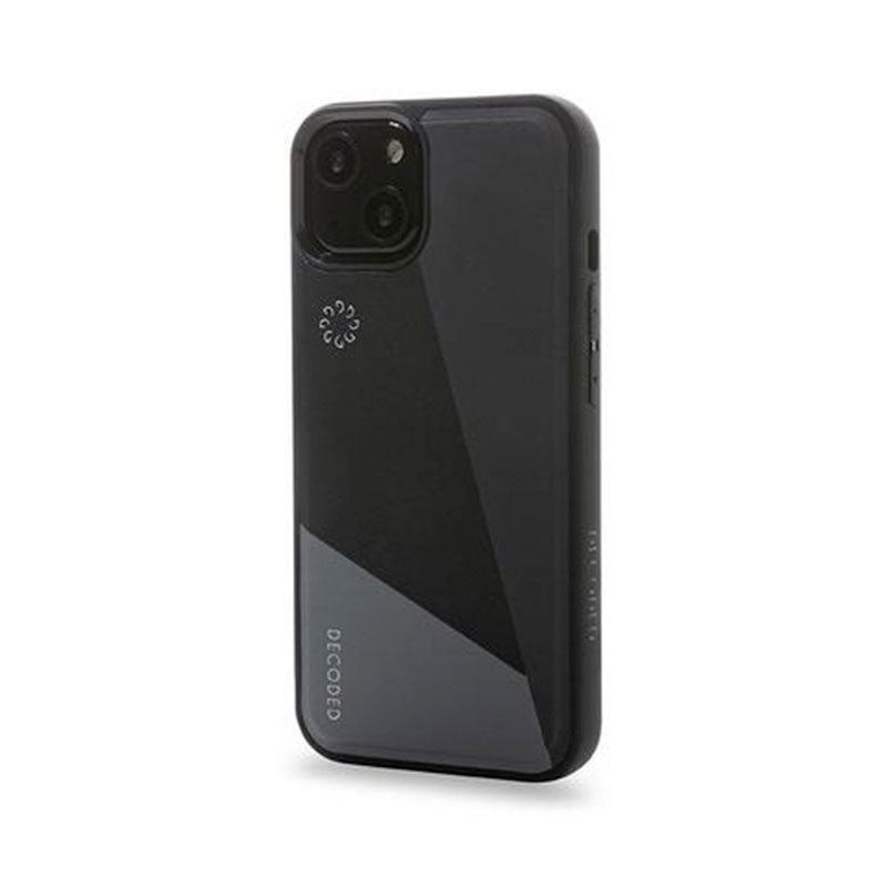Decoded kryt Nike Leather Backcover MagSafe pre iPhone 13 - Black