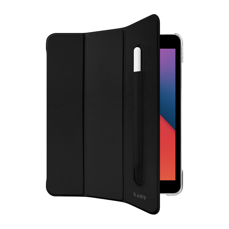 LAUT puzdro Huex Folio Case with Pencil Holder pre iPad 2019/2020/2021 - Black